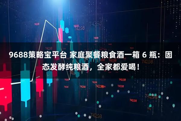 9688策略宝平台 家庭聚餐粮食酒一箱 6 瓶：固态发酵纯粮酒，全家都爱喝！